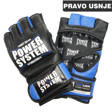 PowerSystem - MMA Rokavice - Modre
