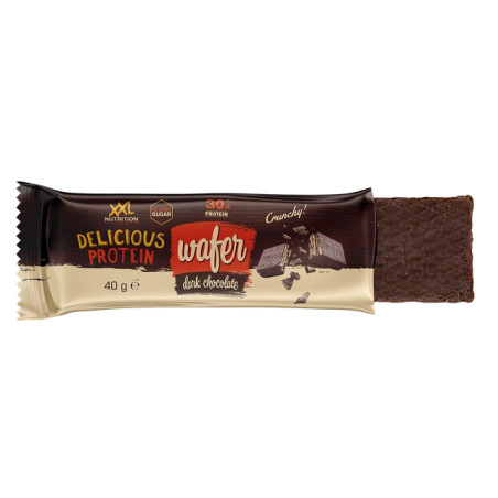 XXL NUTRITION - Delicious Protein Wafer - Dark Chocolate 40g|EXP: 01.06.2026