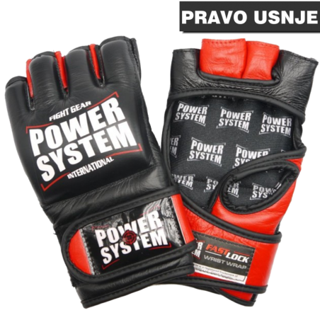 PowerSystem - MMA Rokavice - Rdeče