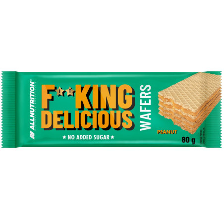 ALLnutrition - Fitking Delicious Wafer - Peanut 80g|EXP: 21.07.2026