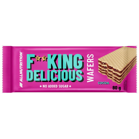 ALLnutrition - Fitking Delicious Wafer - Cocoa 80g |EXP: 21.07.2026