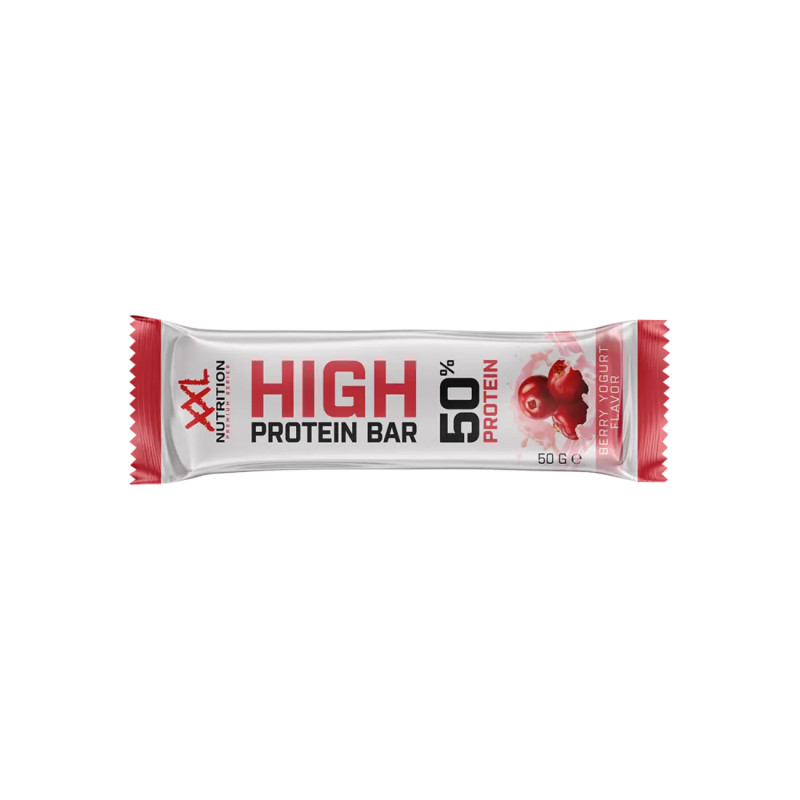 XXL NUTRITION - 50% Protein Bar 50g - Berry Yogurt