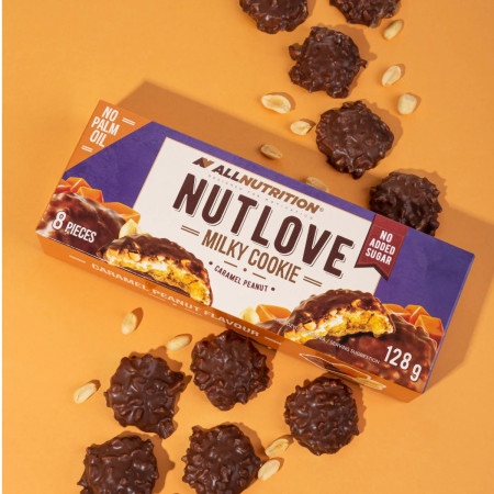 ALLnutrition - NUTLOVE Milky Cookie Caramel Peanut 128g