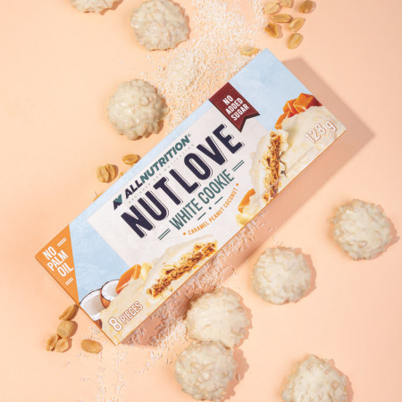 ALLnutrition - NUTLOVE White Cookie Caramel Peanut Coconut 128g