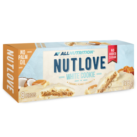 ALLnutrition - NUTLOVE White Cookie Caramel Peanut Coconut 128g