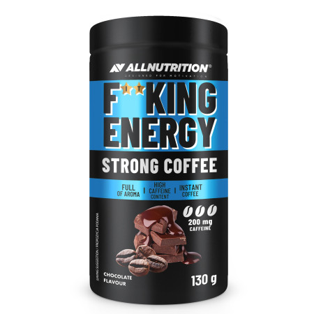 ALLnutrition - Strong Coffee - Chocolate 130g|EXP: 31.08.2026