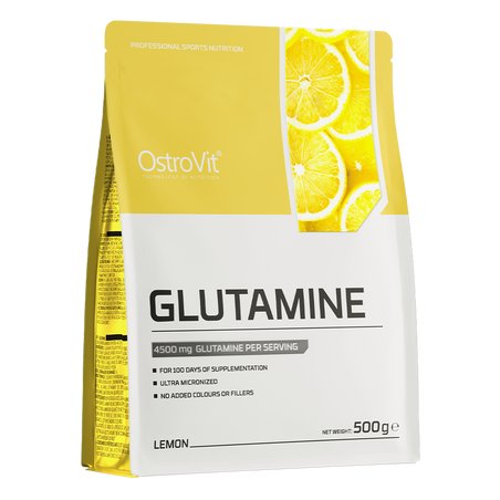 Glutamin OstroVit 100% Glutamine 500 g | Z okusom