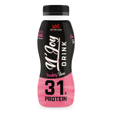 XXL NUTRITION - N'Joy Protein Drink - Strawberry 310ml|EXP: 20.09.2026