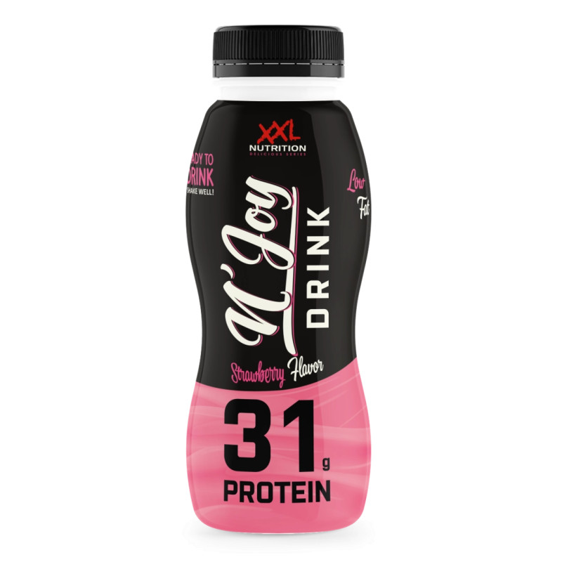 XXL NUTRITION - N'Joy Protein Drink - Strawberry 310ml|EXP: 20.09.2026