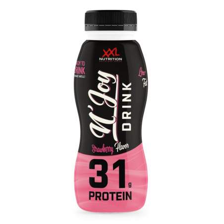 XXL NUTRITION - N'Joy Protein Drink - Strawberry 310ml|EXP: 20.09.2026