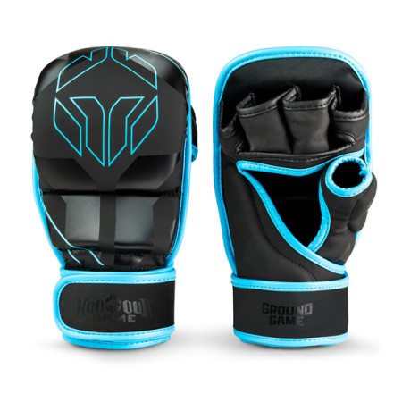 Ground Game - MMA Sparing - LOGO 3.0 - BLUE