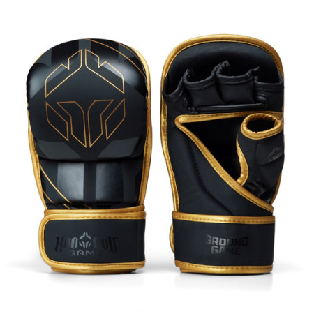 Ground Game - MMA Sparing - LOGO 3.0 - GOLD