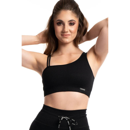 TIMME -  Sport Bra Ribbed 2.0 - Deep Black