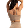 TIMME -  Sport Bra Ribbed 2.0 - Sand Beige