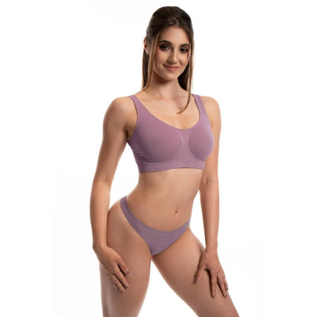 TIMME -  Seamless push-up bra - Powder