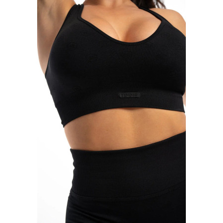 TIMME -  Sports bra Monogram 2.0 - Onyx