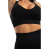 TIMME -  Sports bra Monogram 2.0 - Onyx