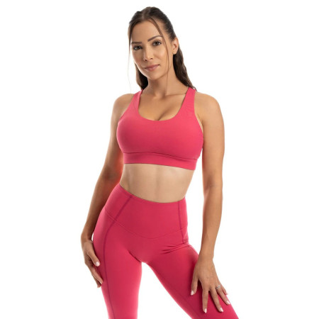 TIMME -  Push-up sports bra Vitall - Barbie Pink