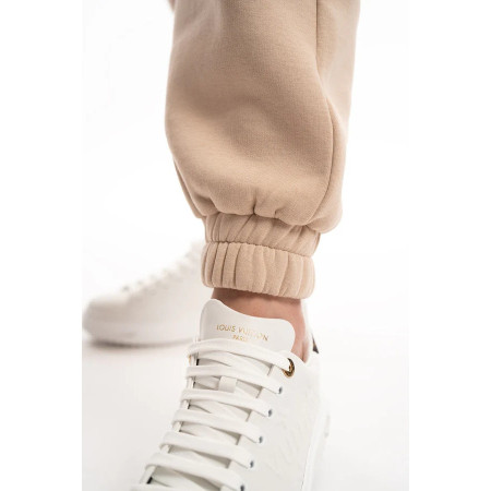 TIMME -  Women's sweatpants SuperWoman - Almond Latte