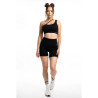 TIMME -  Ribbed Shorts "Perfect Butt" 2.0 - Deep Black