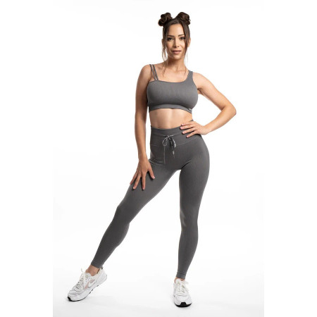 TIMME -  Leggings Ribbed "Perfect Butt" 2.0 - Oxford Grey