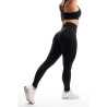 TIMME -  Vitall leggings with hidden pocket - Deep Black