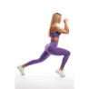 TIMME -  Vitall leggings with hidden pocket - Ultra Violet