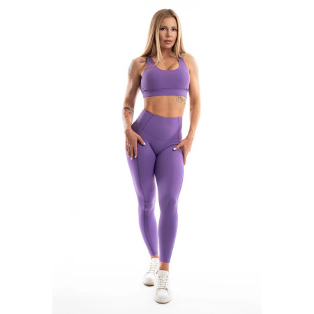 TIMME -  Vitall leggings with hidden pocket - Ultra Violet