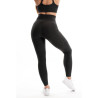 TIMME -  Leggings Level-Up "V Pocket" - Cloudy Black