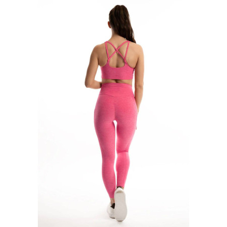 TIMME -  Leggings Level-Up "V Pocket" - Sugar Coral