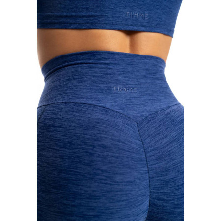 TIMME -  Leggings Level-Up "V Pocket" - Sapphire Blue