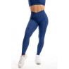 TIMME -  Leggings Level-Up "V Pocket" - Sapphire Blue