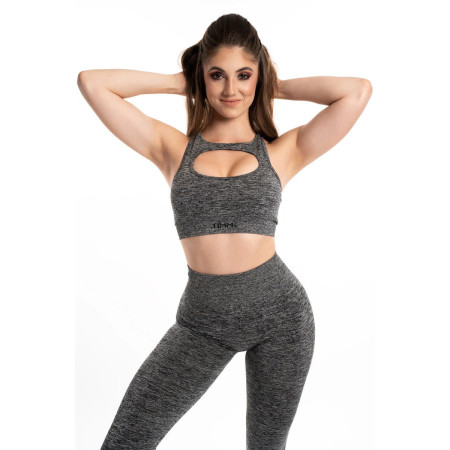 TIMME - Double-sided sports bra Seamless Skin 2.5 - Shadow Grey