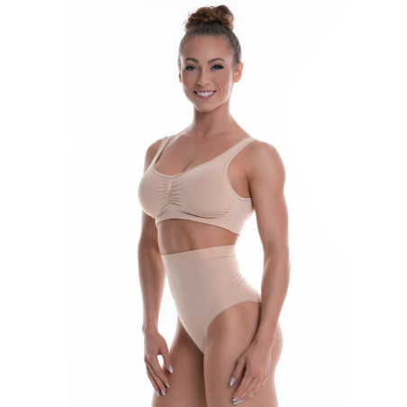 TIMME - Seamless bra with fastening - Nude