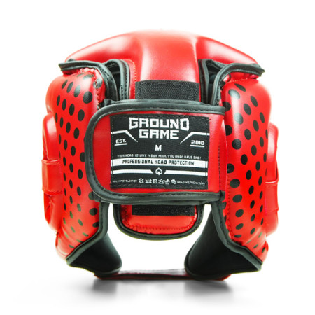Ground Game - Čelada za kickboxing Cyborg - RED