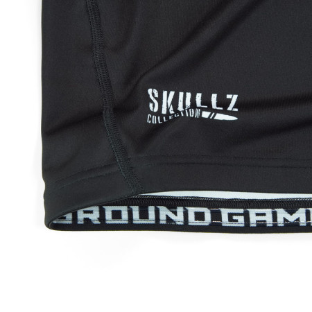 Ground Game - Rashguard Skull Short Sleeves