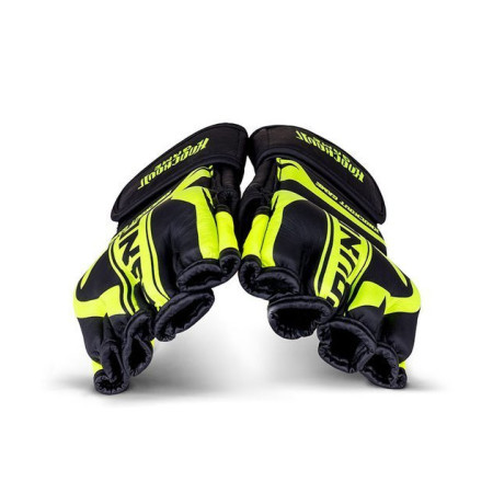 Ground Game - MMA rokavice - STRIPE NEON