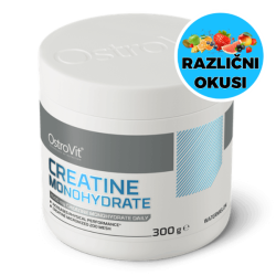 OstroVit - 100% Creatine Monohydrate 300g | Z okusom
