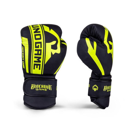 Ground Game - BOKS rokavice - STRIPE NEON