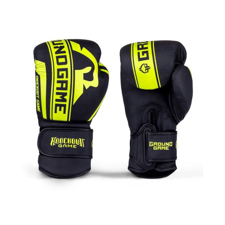 Ground Game - BOKS rokavice - STRIPE NEON