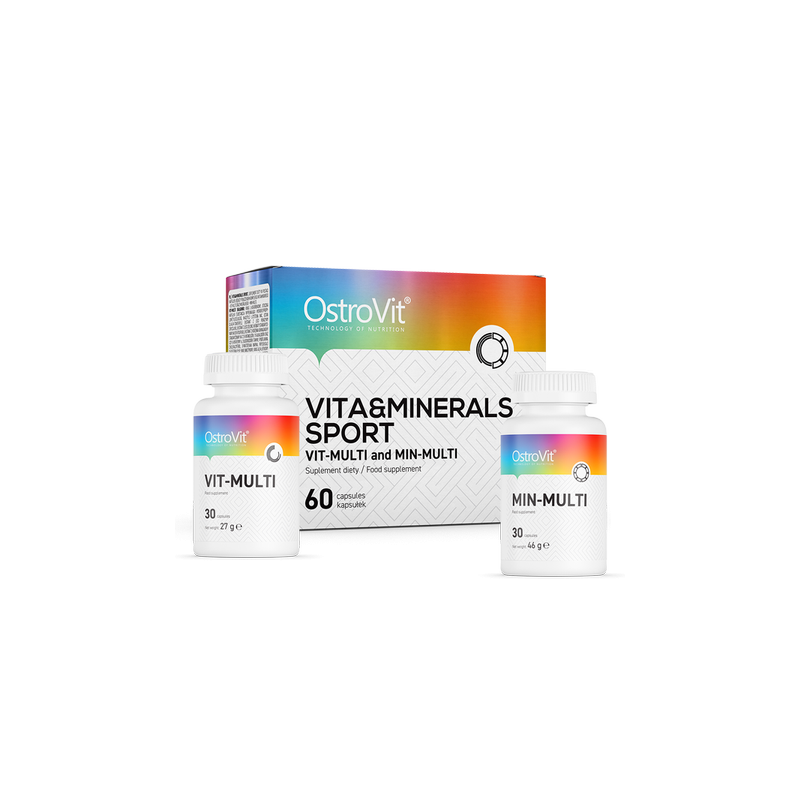 OstroVit - VIT&MINERALS Sport 60 caps 2pack