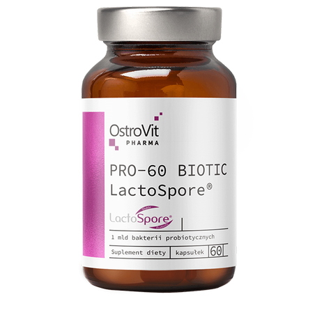 OstroVit - Pharma PRO-60 BIOTIC LactoSpore® 60 capsules